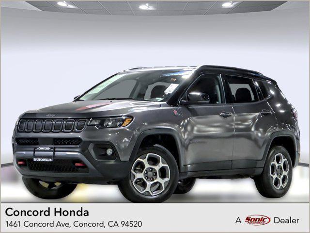 used 2022 Jeep Compass car, priced at $19,999