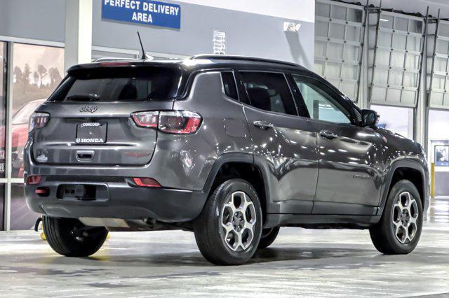 used 2022 Jeep Compass car, priced at $19,296
