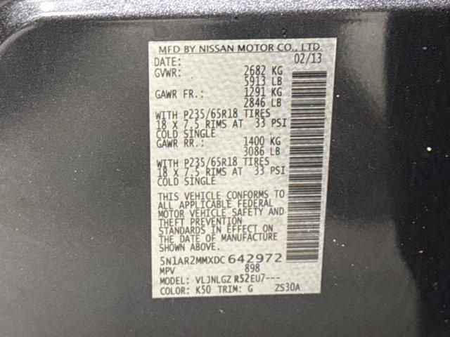 used 2013 Nissan Pathfinder car, priced at $9,999