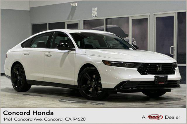 new 2025 Honda Accord Hybrid car, priced at $35,991