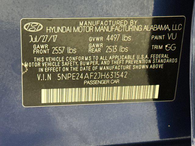 used 2018 Hyundai Sonata car, priced at $13,499