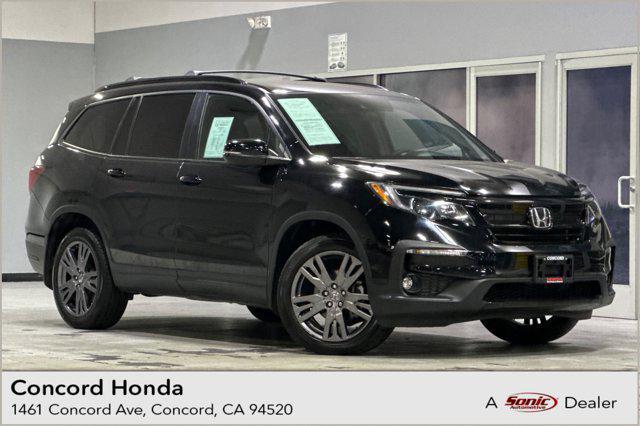 used 2022 Honda Pilot car, priced at $24,498