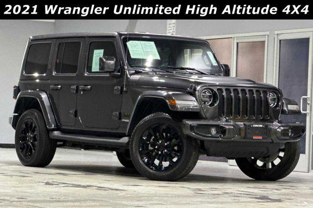 used 2021 Jeep Wrangler Unlimited car, priced at $35,996