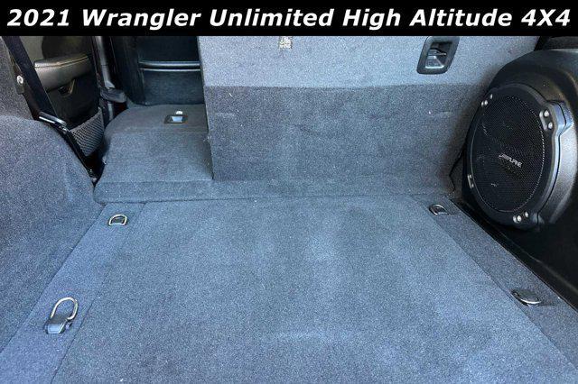 used 2021 Jeep Wrangler Unlimited car, priced at $35,996