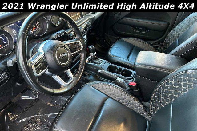 used 2021 Jeep Wrangler Unlimited car, priced at $35,996