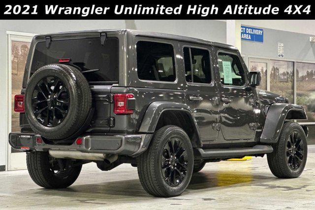 used 2021 Jeep Wrangler Unlimited car, priced at $35,996