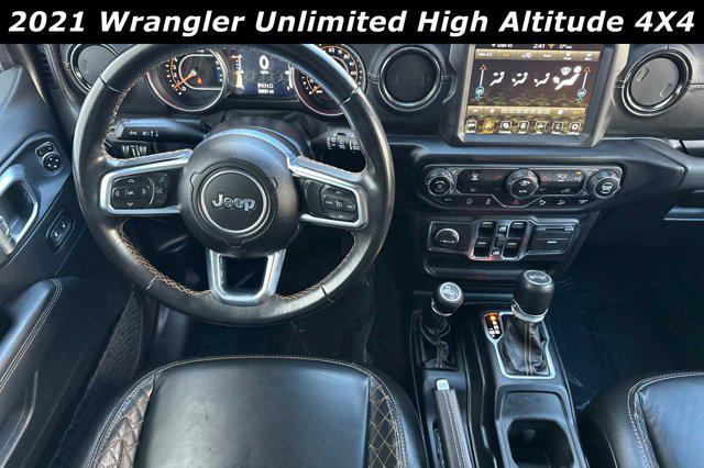 used 2021 Jeep Wrangler Unlimited car, priced at $35,996