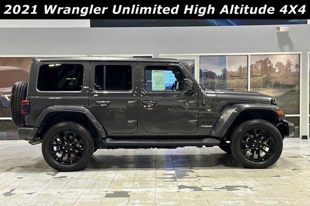 used 2021 Jeep Wrangler Unlimited car, priced at $35,996