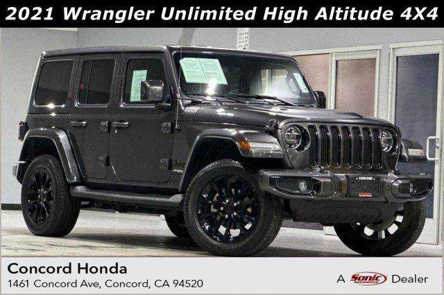 used 2021 Jeep Wrangler Unlimited car, priced at $35,996