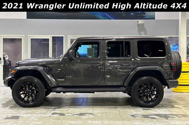 used 2021 Jeep Wrangler Unlimited car, priced at $35,996