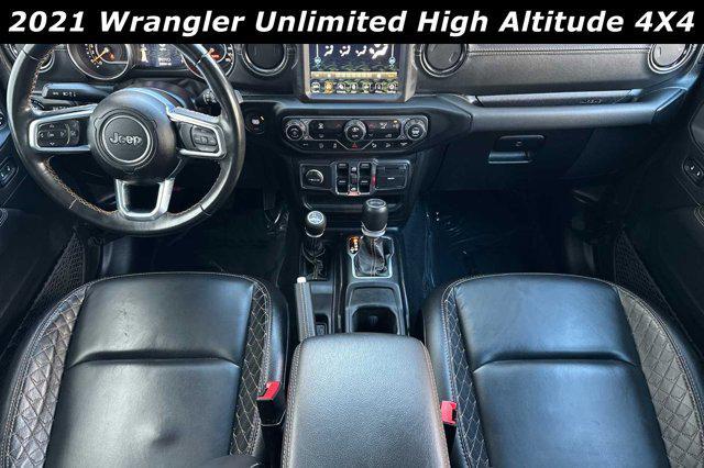 used 2021 Jeep Wrangler Unlimited car, priced at $35,996