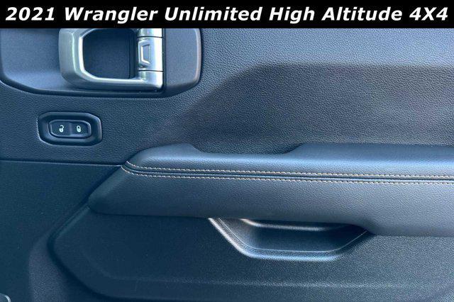 used 2021 Jeep Wrangler Unlimited car, priced at $35,996