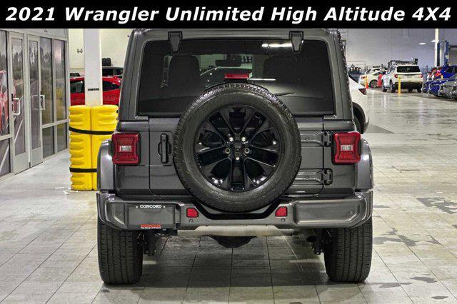 used 2021 Jeep Wrangler Unlimited car, priced at $35,996