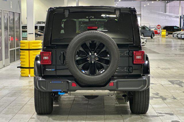 used 2022 Jeep Wrangler Unlimited 4xe car, priced at $34,999