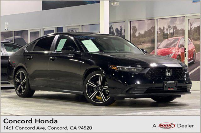 used 2024 Honda Accord Hybrid car, priced at $27,999