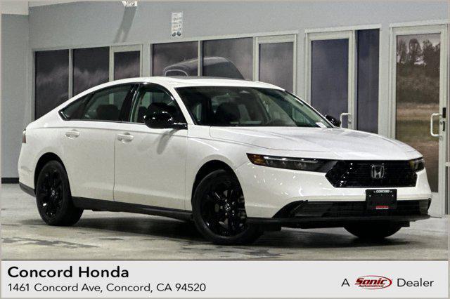 new 2025 Honda Accord car, priced at $31,991