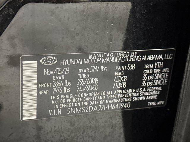 used 2023 Hyundai Santa Fe car, priced at $24,999