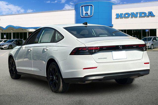 new 2025 Honda Accord car, priced at $32,210