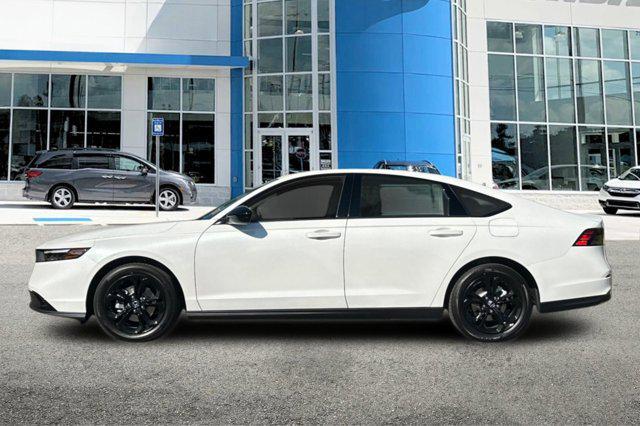 new 2025 Honda Accord car, priced at $32,210