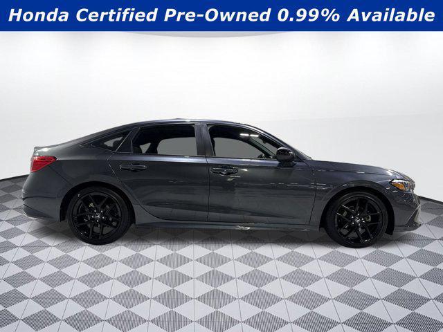 used 2024 Honda Civic car, priced at $26,498