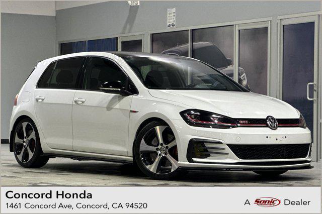 used 2019 Volkswagen Golf GTI car, priced at $18,499