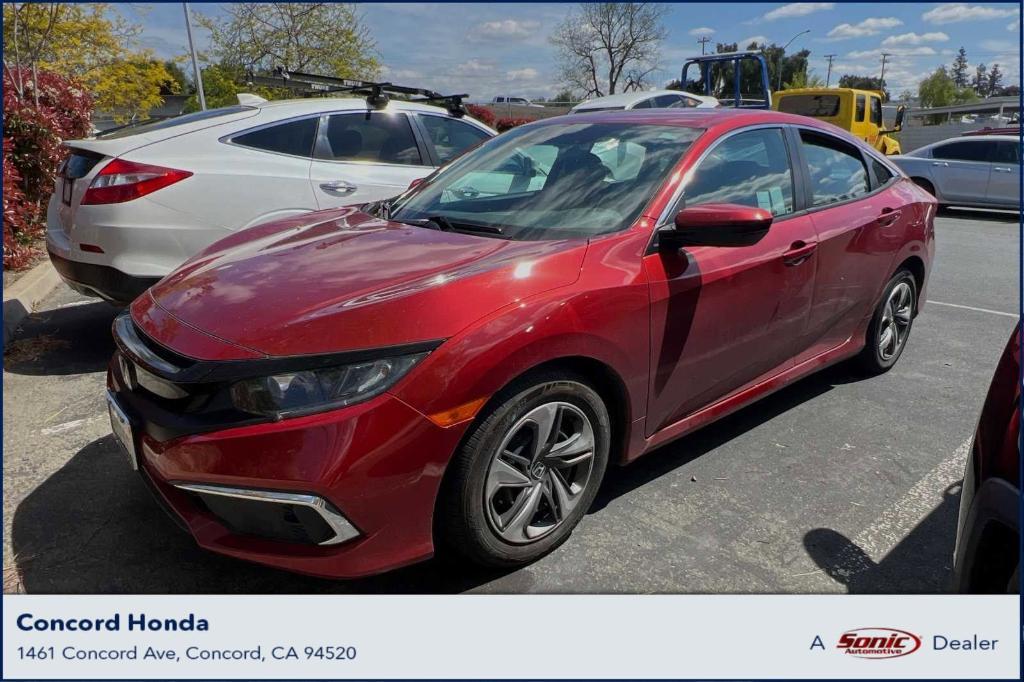 used 2021 Honda Civic car, priced at $18,999