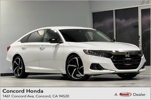 used 2021 Honda Accord car, priced at $24,999