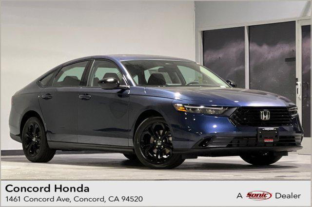 new 2025 Honda Accord car, priced at $30,991