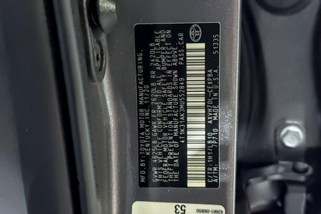 used 2021 Toyota Camry car, priced at $25,296