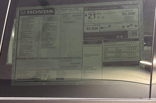 new 2025 Honda Ridgeline car, priced at $40,611