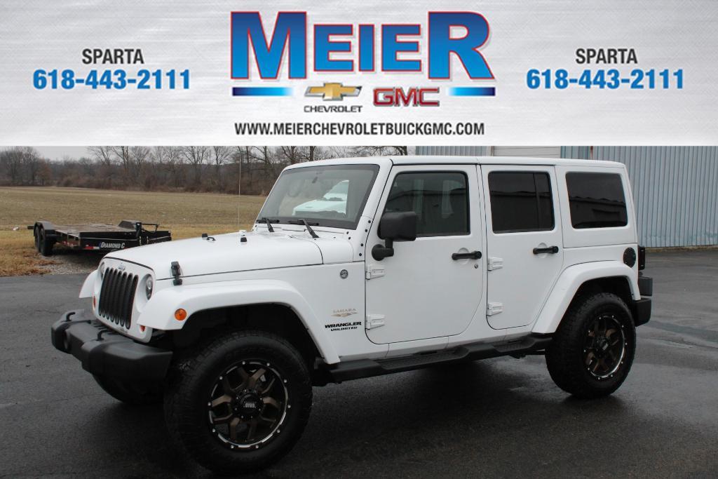 used 2012 Jeep Wrangler Unlimited car, priced at $13,973