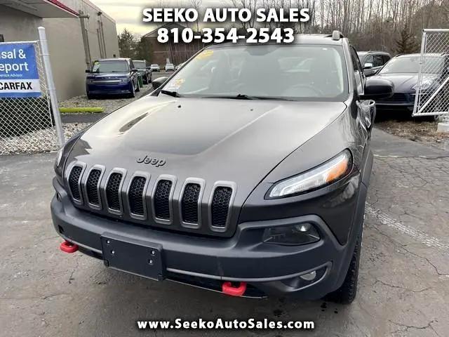 used 2015 Jeep Cherokee car, priced at $11,500