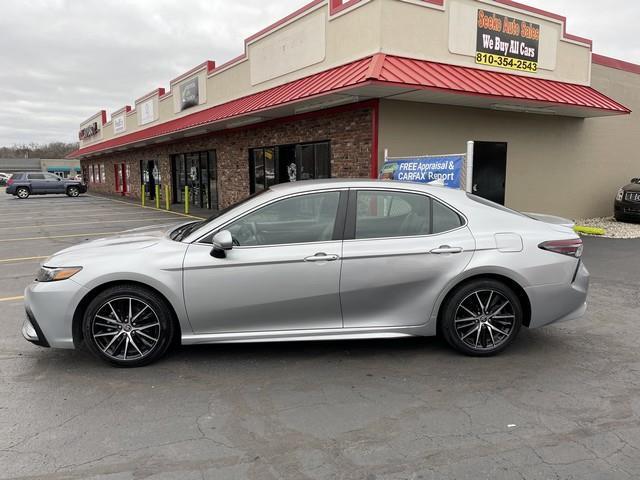 used 2021 Toyota Camry car, priced at $19,495