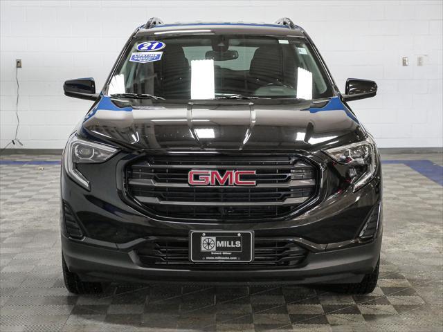 used 2021 GMC Terrain car, priced at $20,226