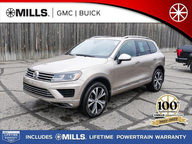 used 2017 Volkswagen Touareg car, priced at $21,563