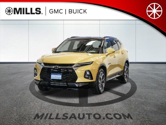 used 2022 Chevrolet Blazer car, priced at $32,145