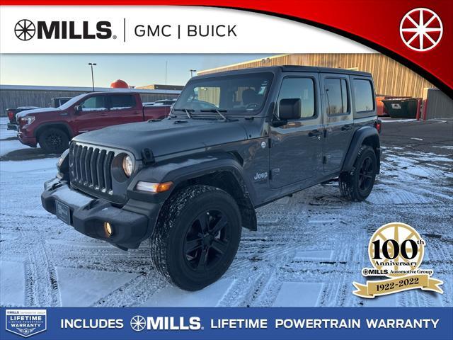 used 2019 Jeep Wrangler Unlimited car, priced at $26,918