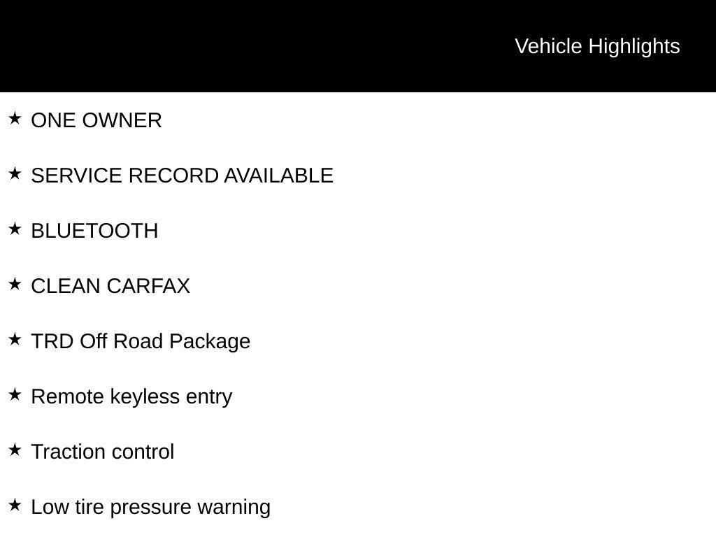 used 2024 Toyota Tacoma car, priced at $39,251