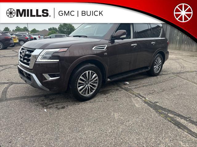 used 2022 Nissan Armada car, priced at $34,650