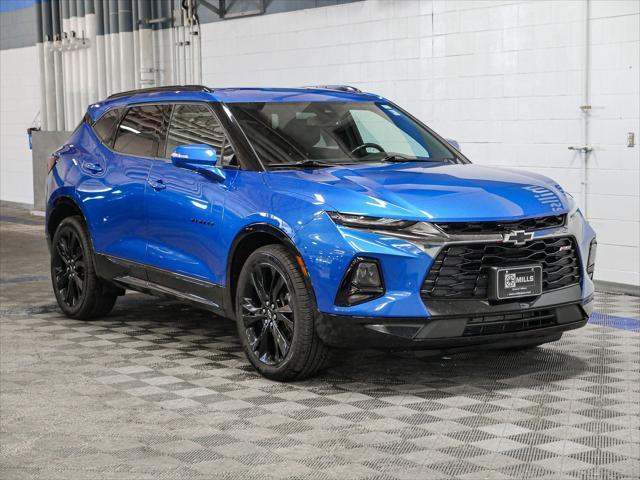 used 2021 Chevrolet Blazer car, priced at $25,590
