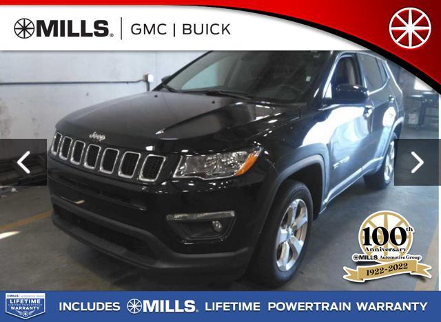 used 2021 Jeep Compass car, priced at $20,670