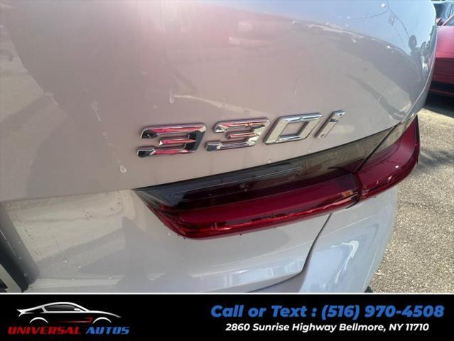 used 2021 BMW 330 car, priced at $21,890
