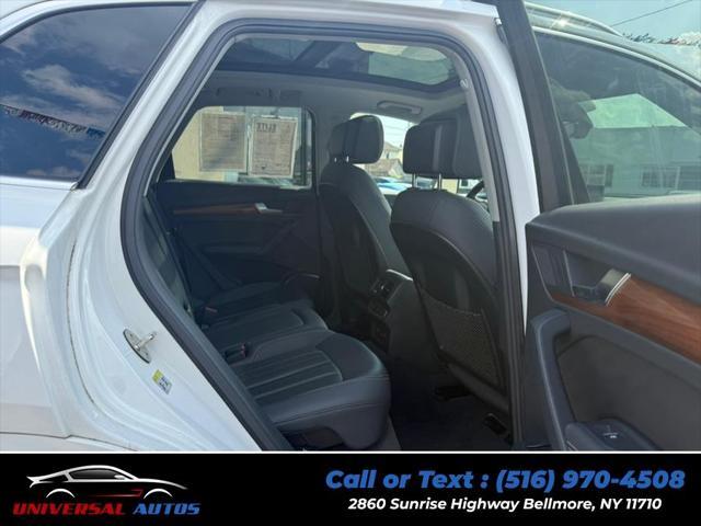 used 2021 Audi Q5 car, priced at $19,999