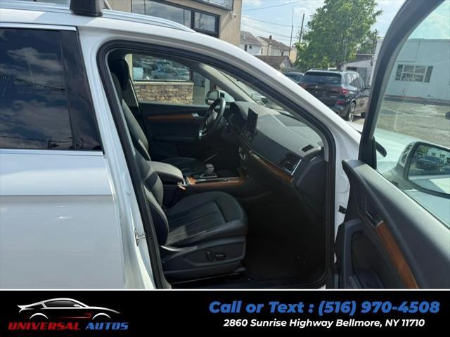used 2021 Audi Q5 car, priced at $19,999