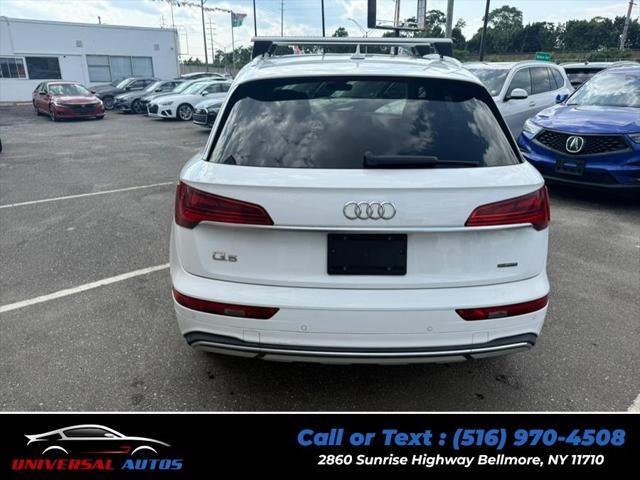 used 2021 Audi Q5 car, priced at $19,999
