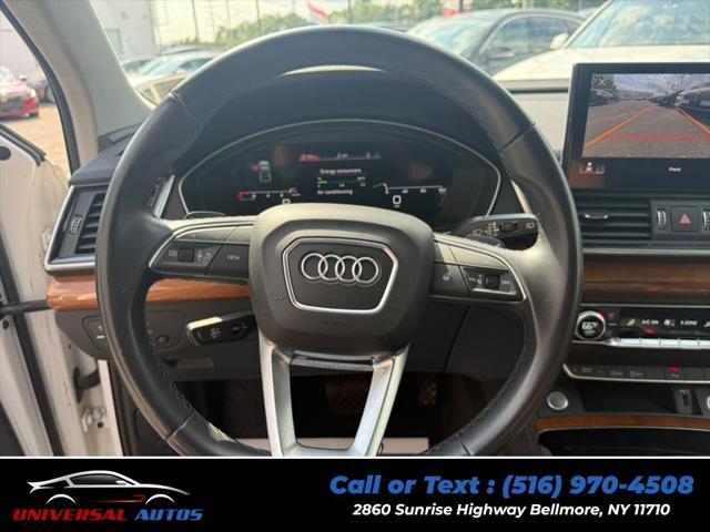used 2021 Audi Q5 car, priced at $19,999