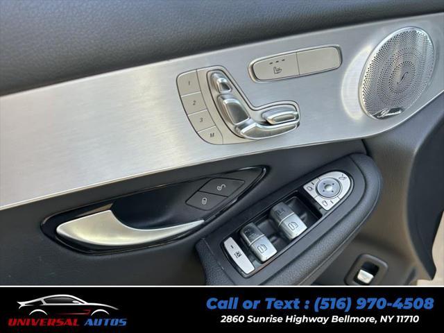 used 2019 Mercedes-Benz GLC 300 car, priced at $16,889