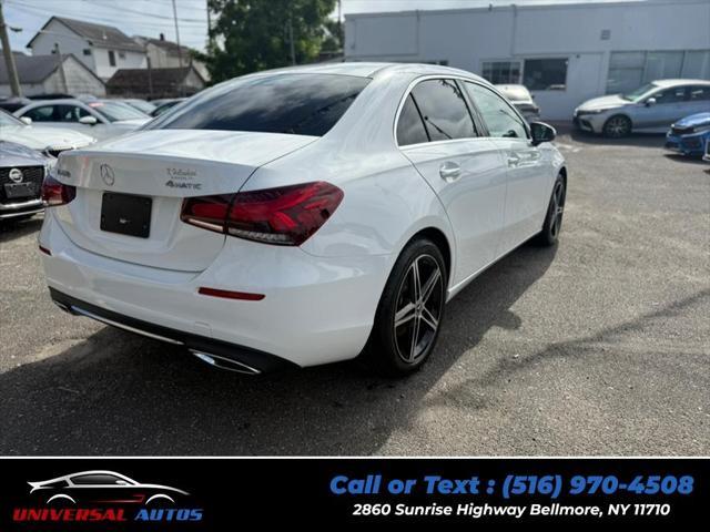 used 2022 Mercedes-Benz A-Class car, priced at $20,999