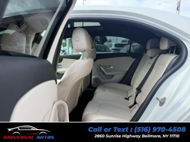 used 2022 Mercedes-Benz A-Class car, priced at $20,999