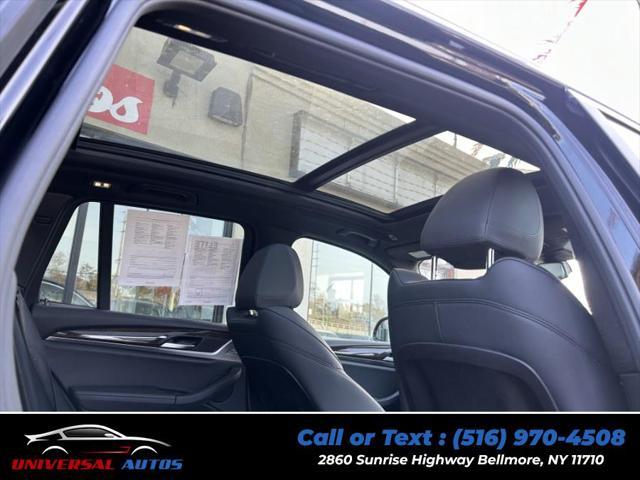 used 2021 BMW X3 car, priced at $21,580